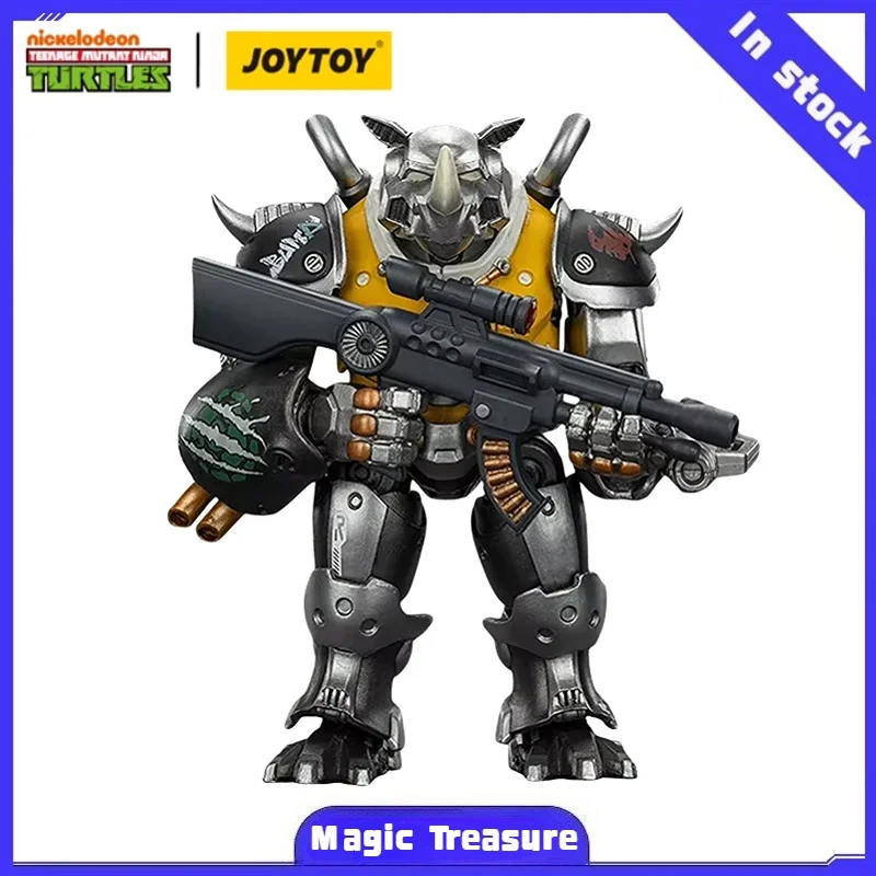 【MT】JOYTOY TMNT Mighty Rocksteady 1/18 Figurine de collection modèle jouet