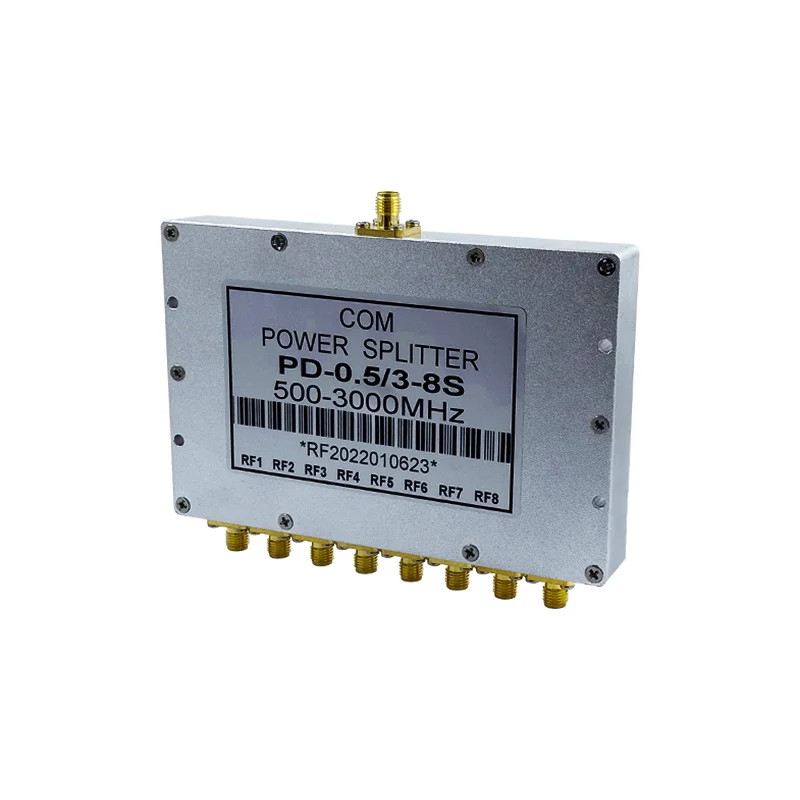 Microstrip Power Splitter 2.4G Power Splitter Sma500-3000Mhz Wifi Power Splitter One Point Eight