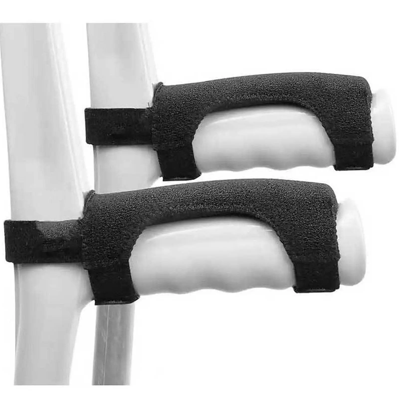 

2Pcs Forearm Crutch Grip Pad, Premium Cushion for Hand, Comfortable Cane Grip Pads,Support Handle Pads