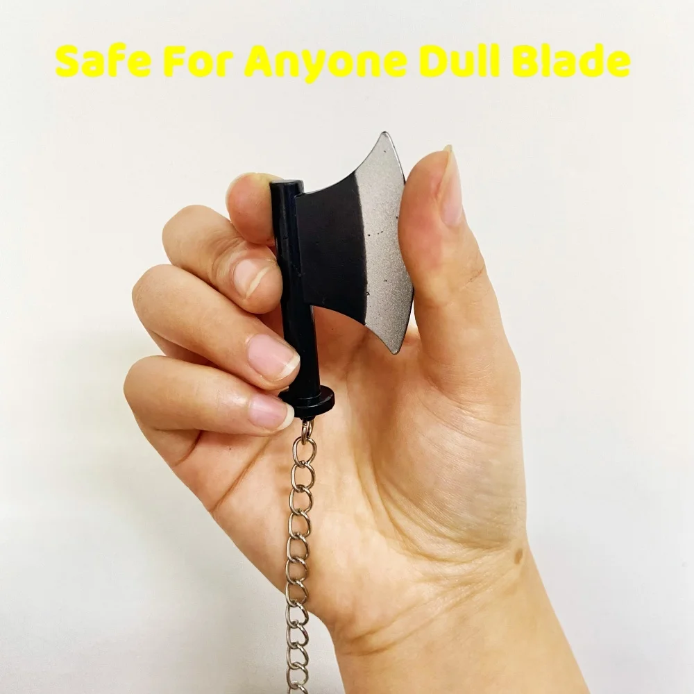 11.2 polegada demon slayer himejima gyomei metal katana espada sabre original samurai sabre ninja faca cosplay acessórios prop brinquedo