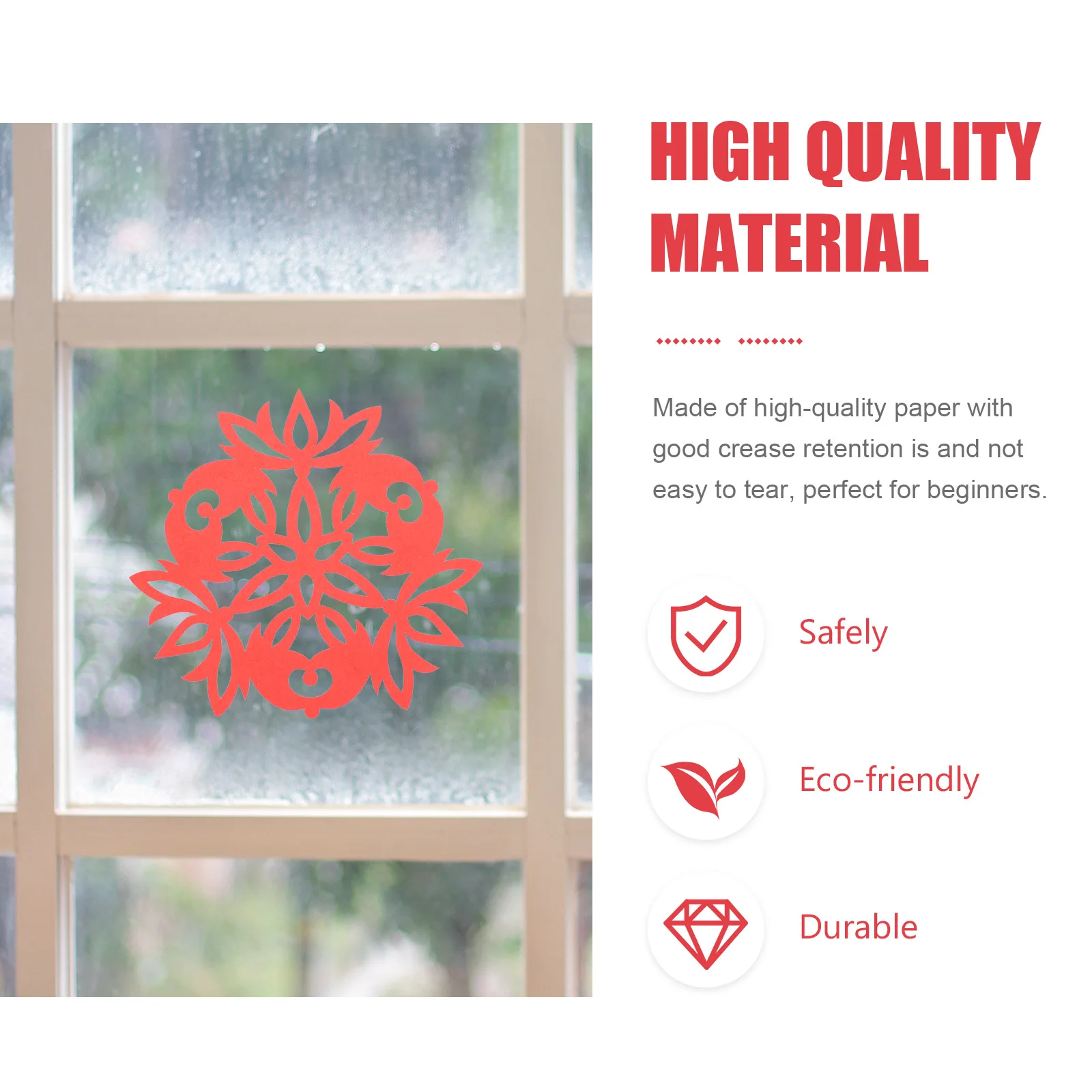 

Paper Cut Window Grilles Hand Made Origami Preschool Craft Supplies Folding Kits Stainless Steel Kids Toys Child