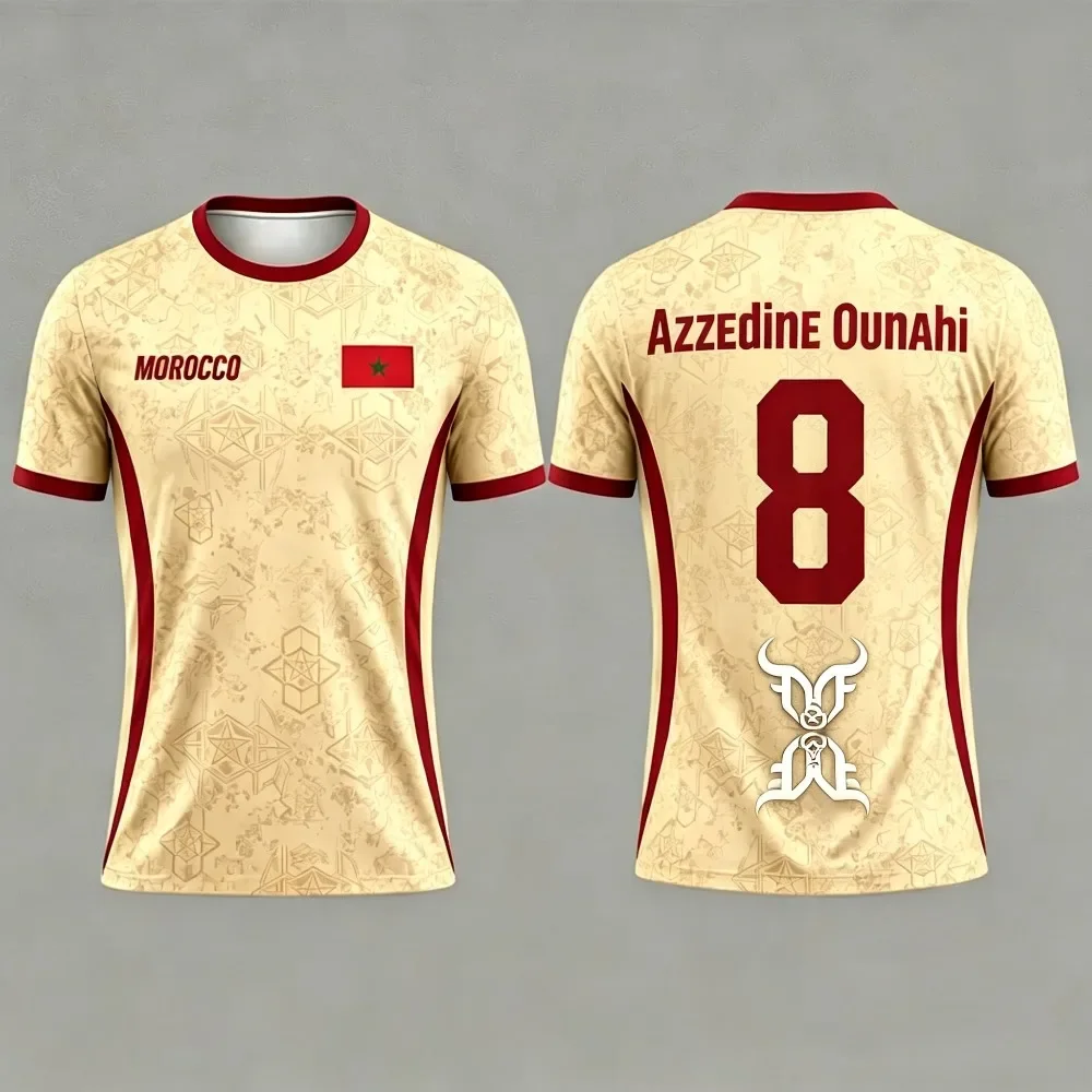 Maßgeschneidertes gestreiftes T-Shirt für die Familie, passend für den Sommer, aus atmungsaktivem Mesh-Gewebe, lässiges Sportshirt für Teams, Outdoor-Laufshirt. – Detail 9