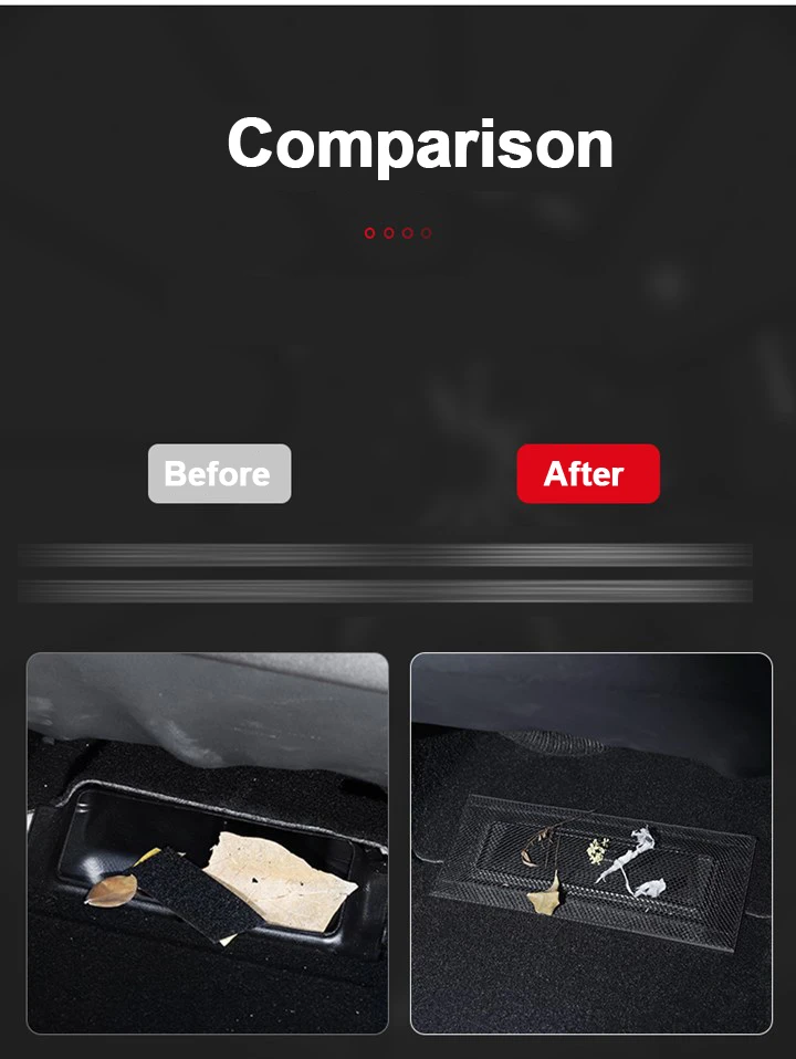 Für Tesla Alle Modelle YL 3 Y Juniper Standard Highland Luftauslassabdeckung Unter dem Sitz Anti-Blockier Staub-Schutzgitter Lüftungsfilter – Detail 3