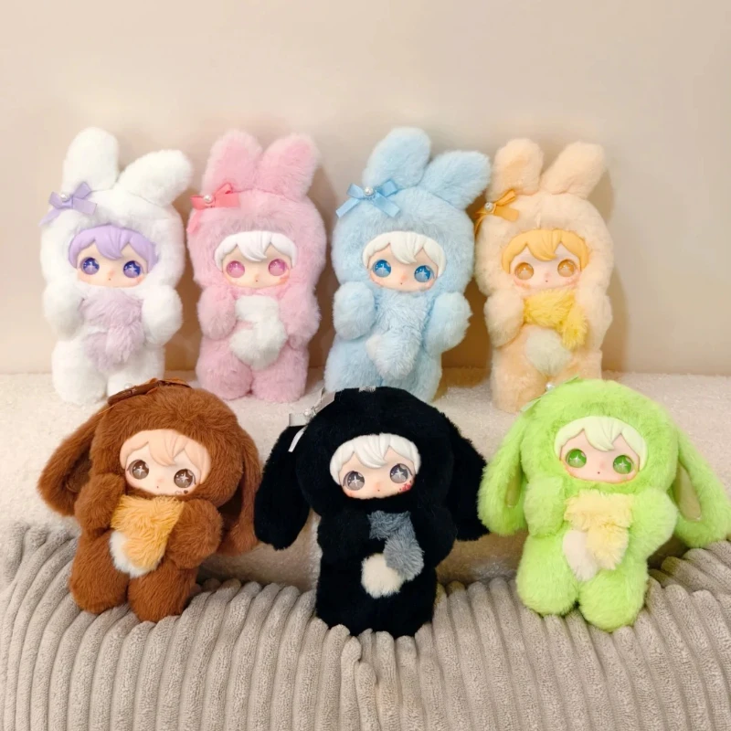 

Shyshy Shiny Little Rabbit Series Blind Box Toys Vinyl Plush Pendant Doll Surprise Mysteries Box Desktop Ornament Gift for Girls