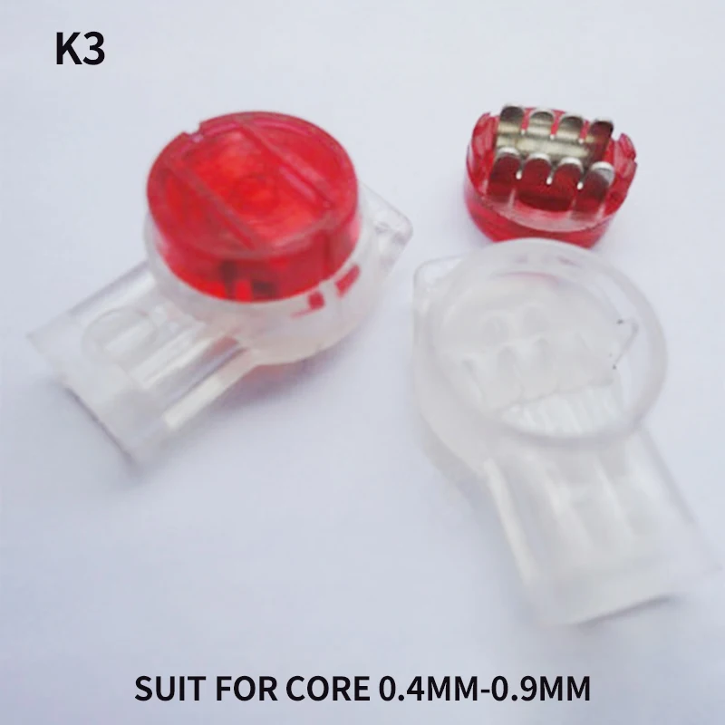 Rj45 موصل K1 K2 K3 K4 تجعيد محطات مقاوم للماء الأسلاك إيثرنت كابل الهاتف الحبل محطة UY شبكة كابل بعقب مشترك