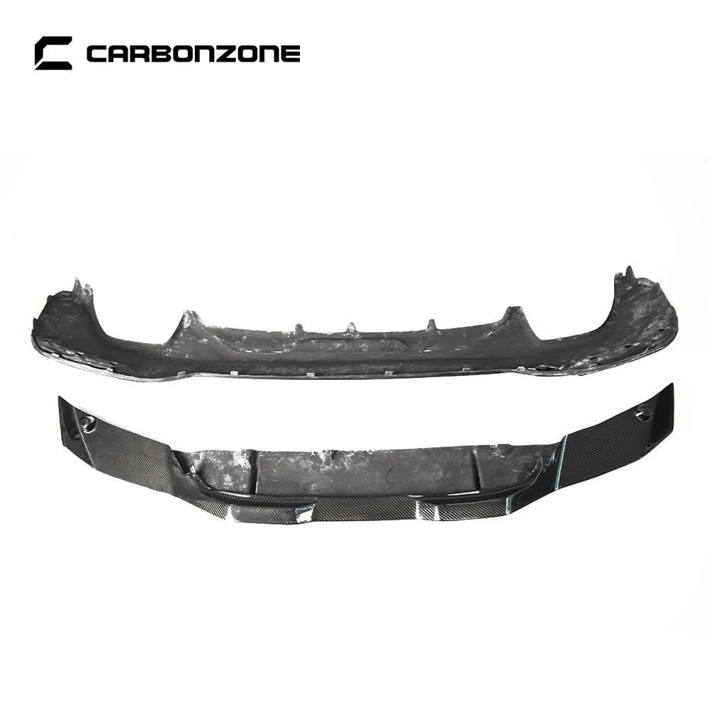 Carbon Fiber MP Style Rear Bumper Lip for BMW 5 Series G30 Monolayer & Double-deck Diffuser Protective Accessories