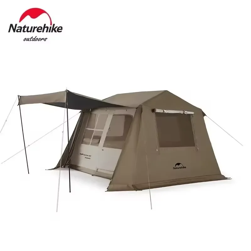 Naturehike Village 6.0 4-6/6-8 Person Tent Quick Build Automatic Tent Outdoor Spliceable Canopy Camping Tent