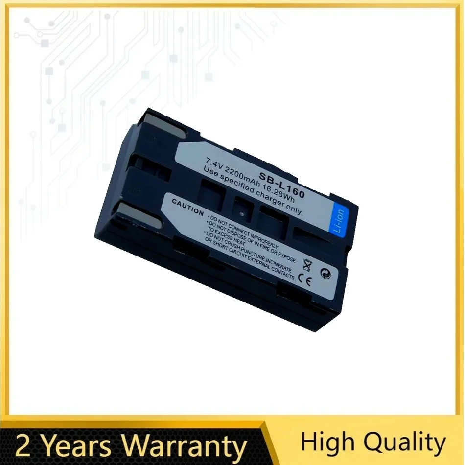 

Li-Ion Polymer Batteries SB-L160 For Samsung SC-L520 SC-L530 SC-L550 SB-L110A SBL110A VP-L500 SB-L320 SB-L480