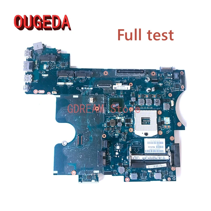 

OUGEDA CN-0FFR5G 0FFR5G FFR5G PAL60 LA-6562P for DELL Latitude E6520 Laptop Motherboard HM65 DDR3 main board full tested