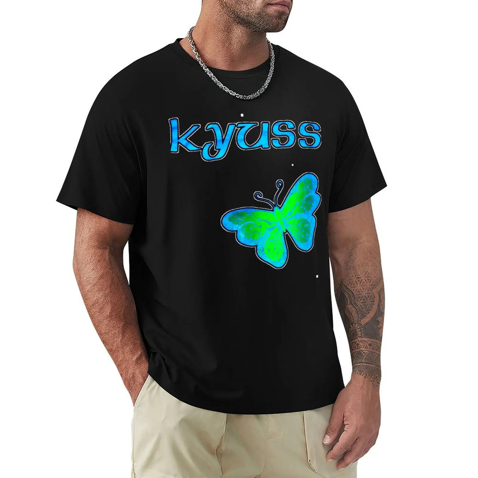 Kyuss band was an American rock band T-Shirt blanks Aesthetic clothing mens vintage t shirts