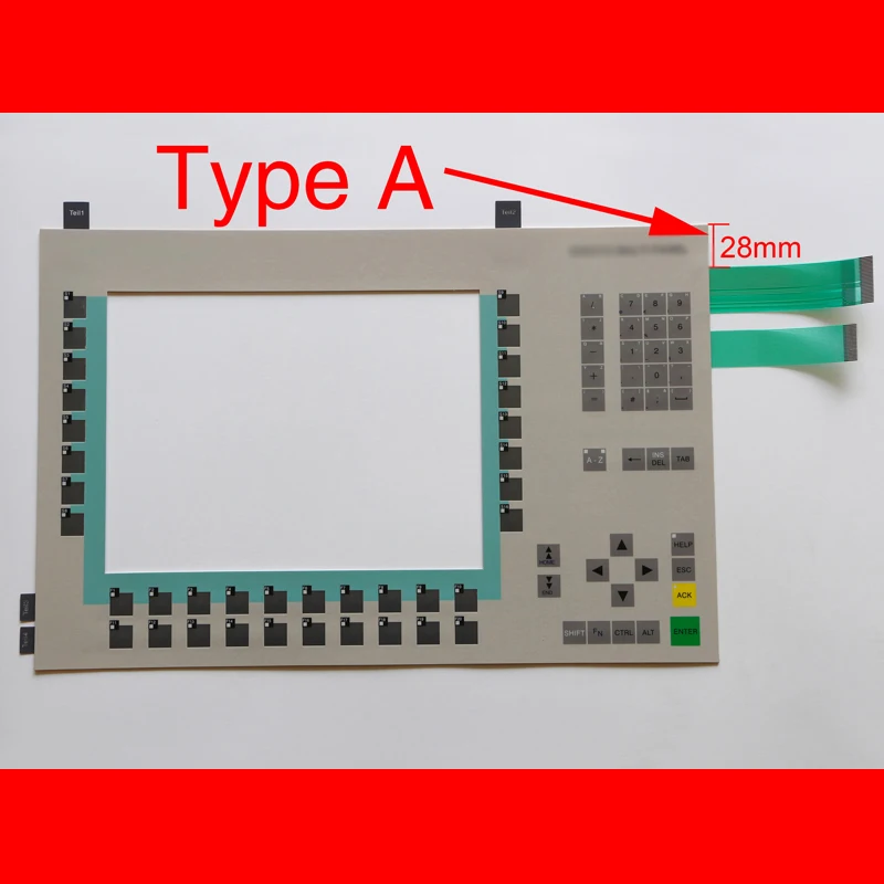 

MP370-12 6AV6542-0DA10-0AX0 -- Membrane switches Keyboards Keypads