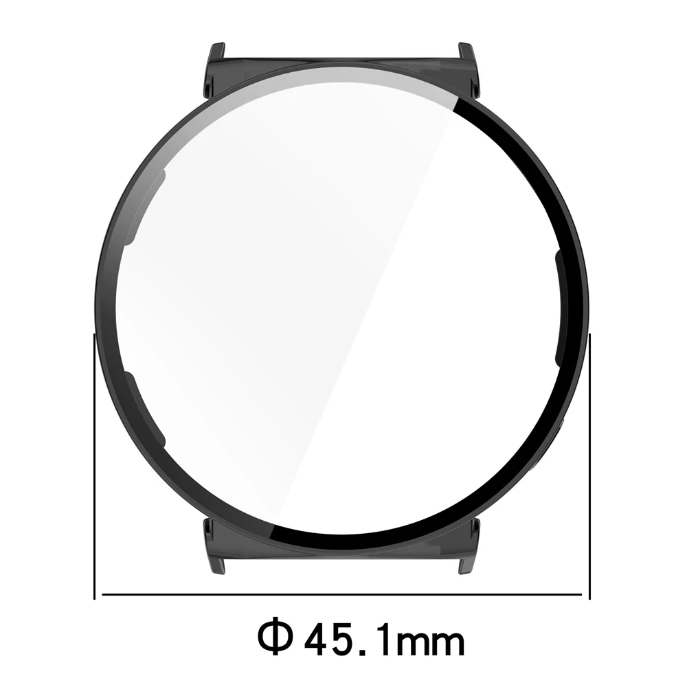 Custodia protettiva e protezione schermo in vetro temperato per Huawei Watch GT5 Telaio da 41 mm Accessori protettivi sottili per PC di alta qualità