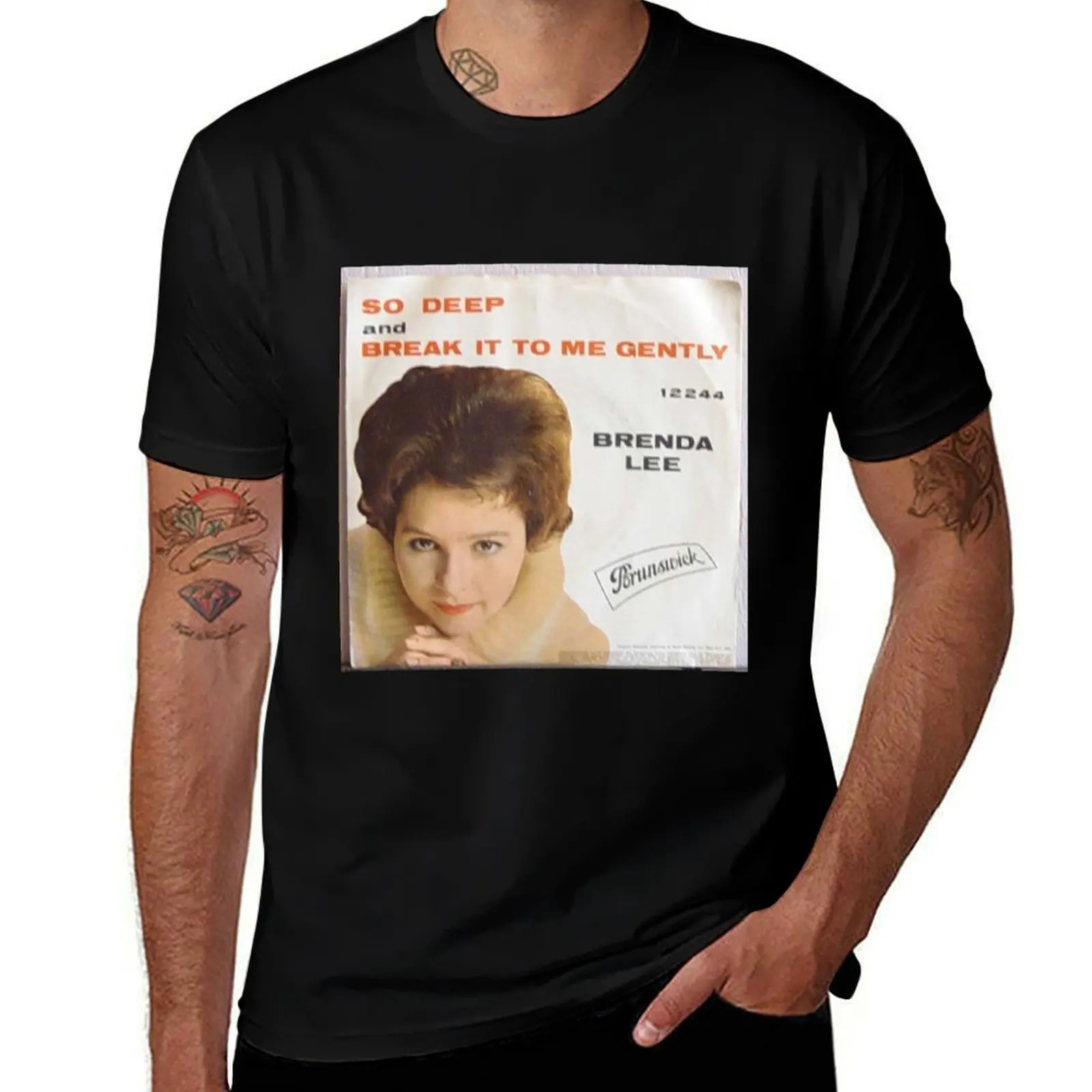 

Brenda Lee 45 sleeve T-Shirt t shirt man plain man t shirts high quality luxury brand T-Shirt