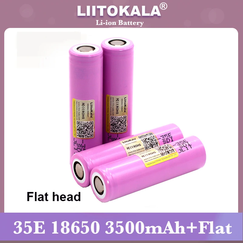 Liitokala oryginalny INR18650-35E 3.7V 3500mAh Max 13A rozładowanie baterii do zasilanie mobilne, latarka baterie