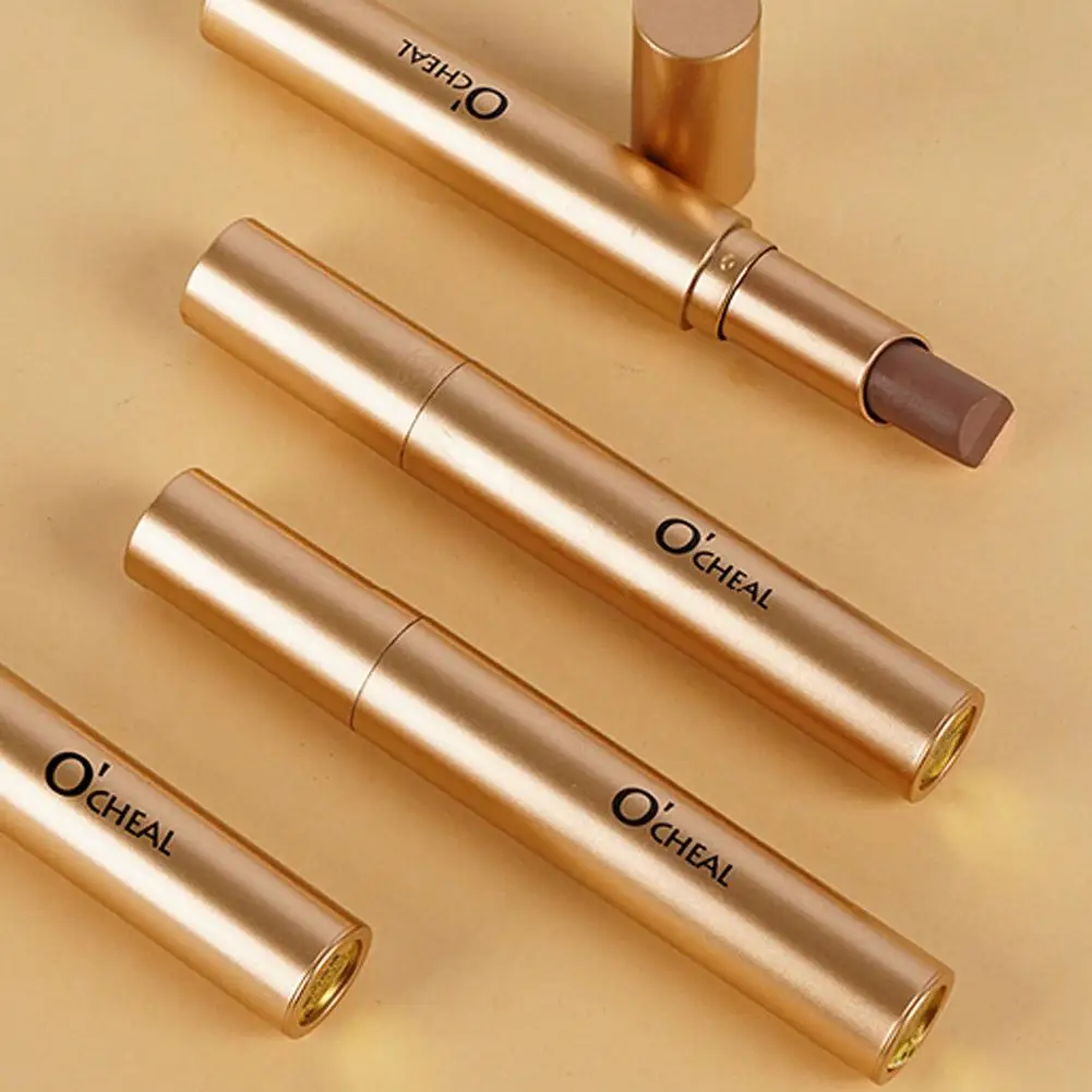 Glitter Ombretto Stick Ombretto contorno a tre colori Ombretto Matita Ombretto Stick Eye Shimmer Pastello Trucco U6U0