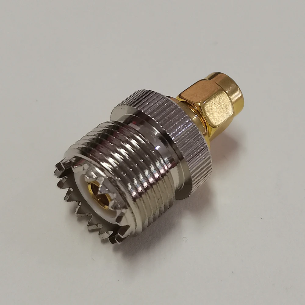 SO239 UHF-Stecker SMA UHF-Adapter Walkie-Talkie Antennen-RF-Koaxialstecker Antennenadapter für Walkie-Talkie Mobilfunkgerät – Detail 4