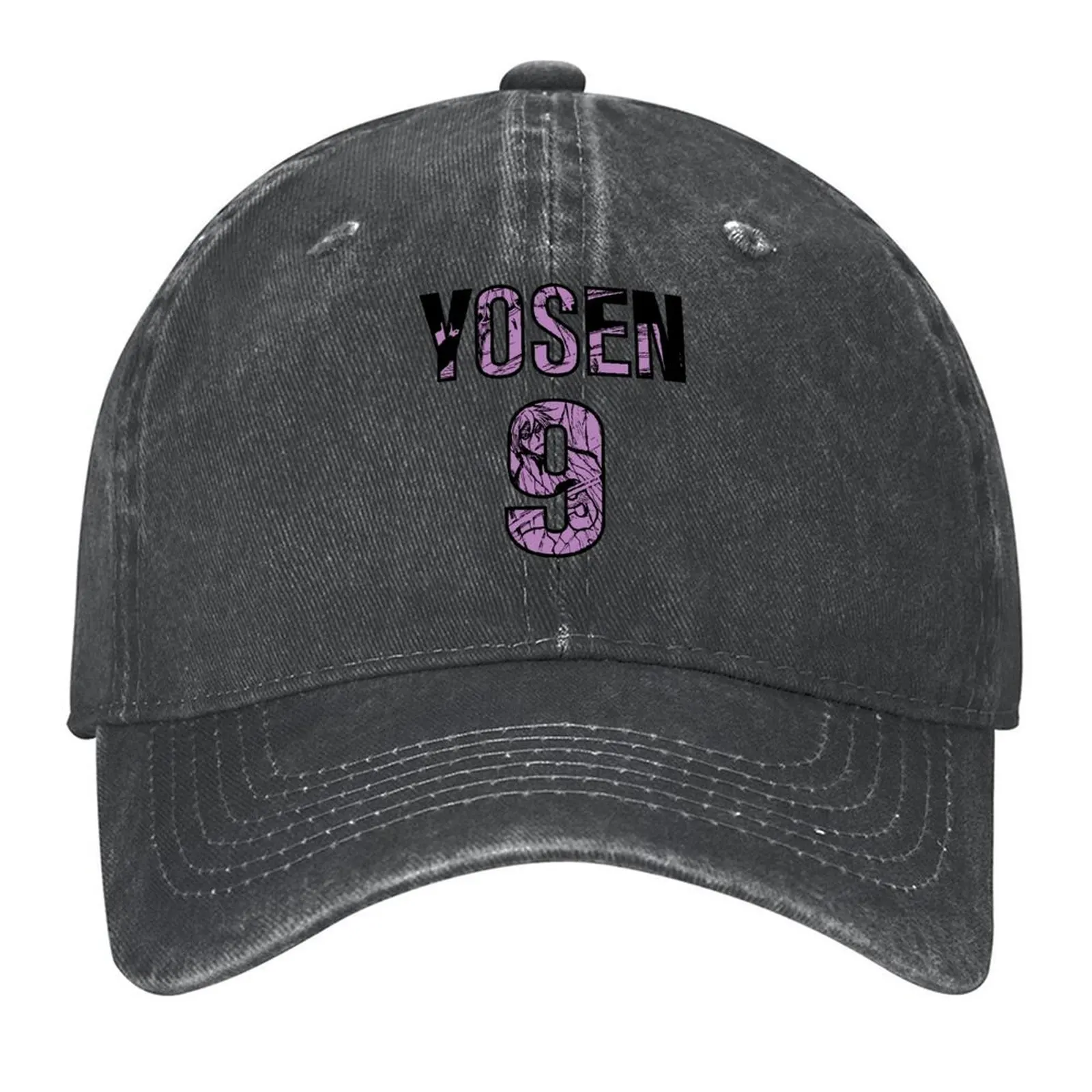 

Yosen #9 - Murasakibara Baseball Cap cute Wild Ball Hat Ball Cap Anime Designer Man Women's