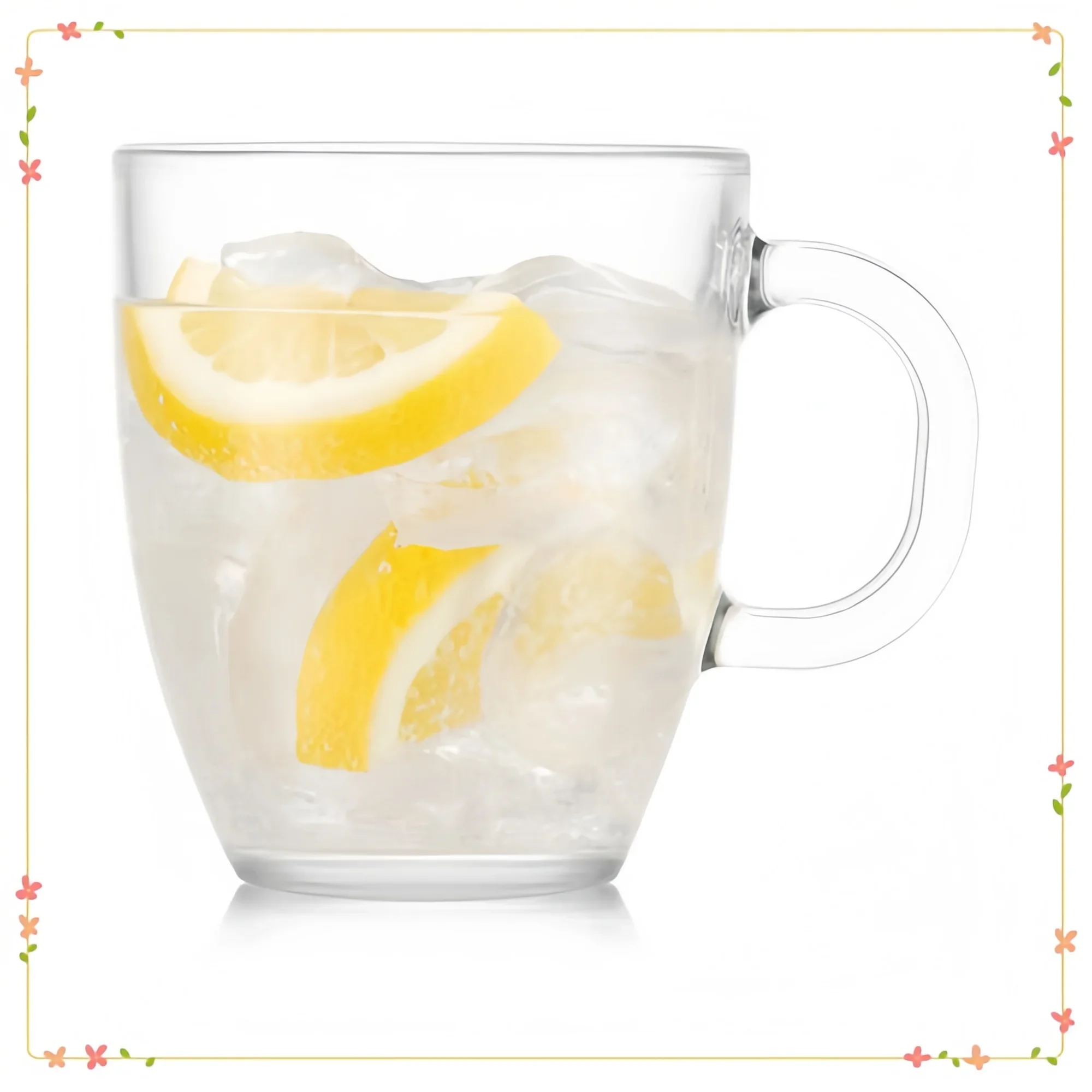 

Clear Glass Coffee Mugs 2-Pack 12oz | Microwave & Dishwasher Safe, Durable Tempered Glass Cups for Home Office