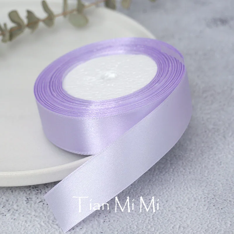 Satinband 25 Yards/Rolle 6mm 10mm 15mm 25mm 38mm 50mm Schleifenband Geschenkverpackung Handgemachtes DIY-Bastelmaterial Weihnachten Hochzeit Party Dekoration