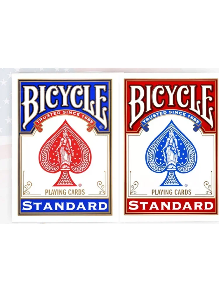 Игральные карты Bicycle Rider Back, синие, красные, обычная колода, карточные игры, карты, фокус, реквизит для фокусов