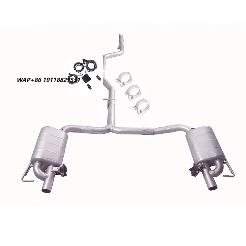 

EXR Performance 1.5mm Mirror Polished Stainless Steel Exhaust Pipe Car Catback Exhaust System 3-Year Warranty Benz W205 C200
