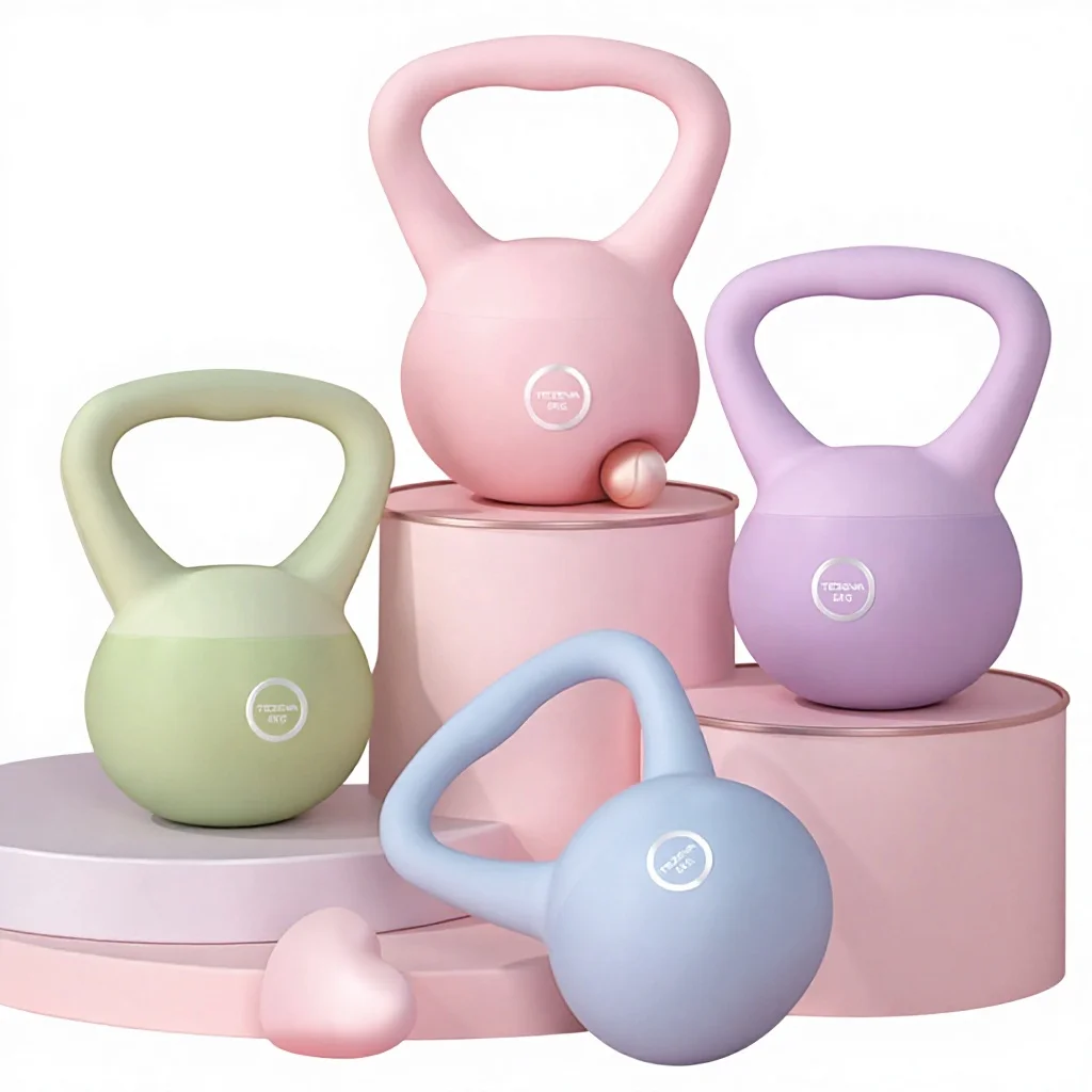 

Women's Soft Kettlebell Home Fitness Squat Indoor Pulling Arm Slimming Muscle Training T0317