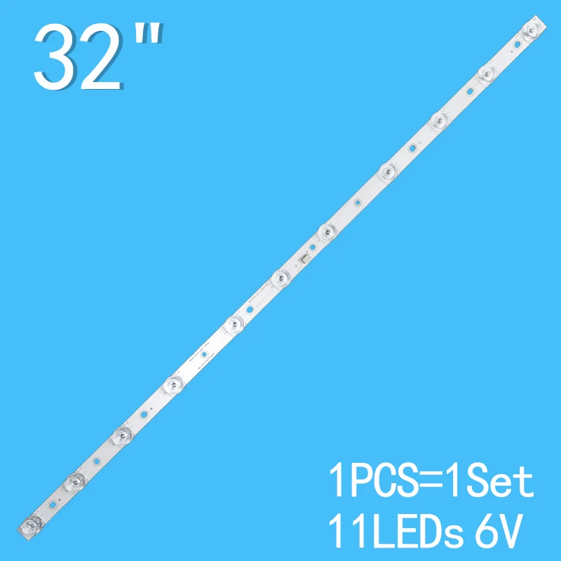 Dla TCL 32-calowe podświetlenie LED TV 11Leds 4C-LB3211-ZM02J 32 a160 32 a265 32 a160 32 a260 32P6H 32 f6h 32 p6 32 l2f 32 l8h 32 f8h 32 l1500c