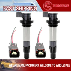 2PCS 129700-5520 21171-0751 J0552 Ignition Coil for Kawasaki Ninja Z 400 Z400 EX400 1297005520 2018 2019 2020 2021 2022 2023