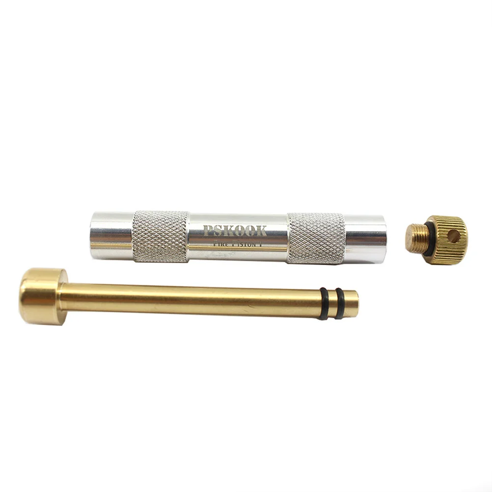 

Portable Fire Piston Ignition Tool Emergency Survival Gear Start with Adiabatic Compression for Camping Hiking