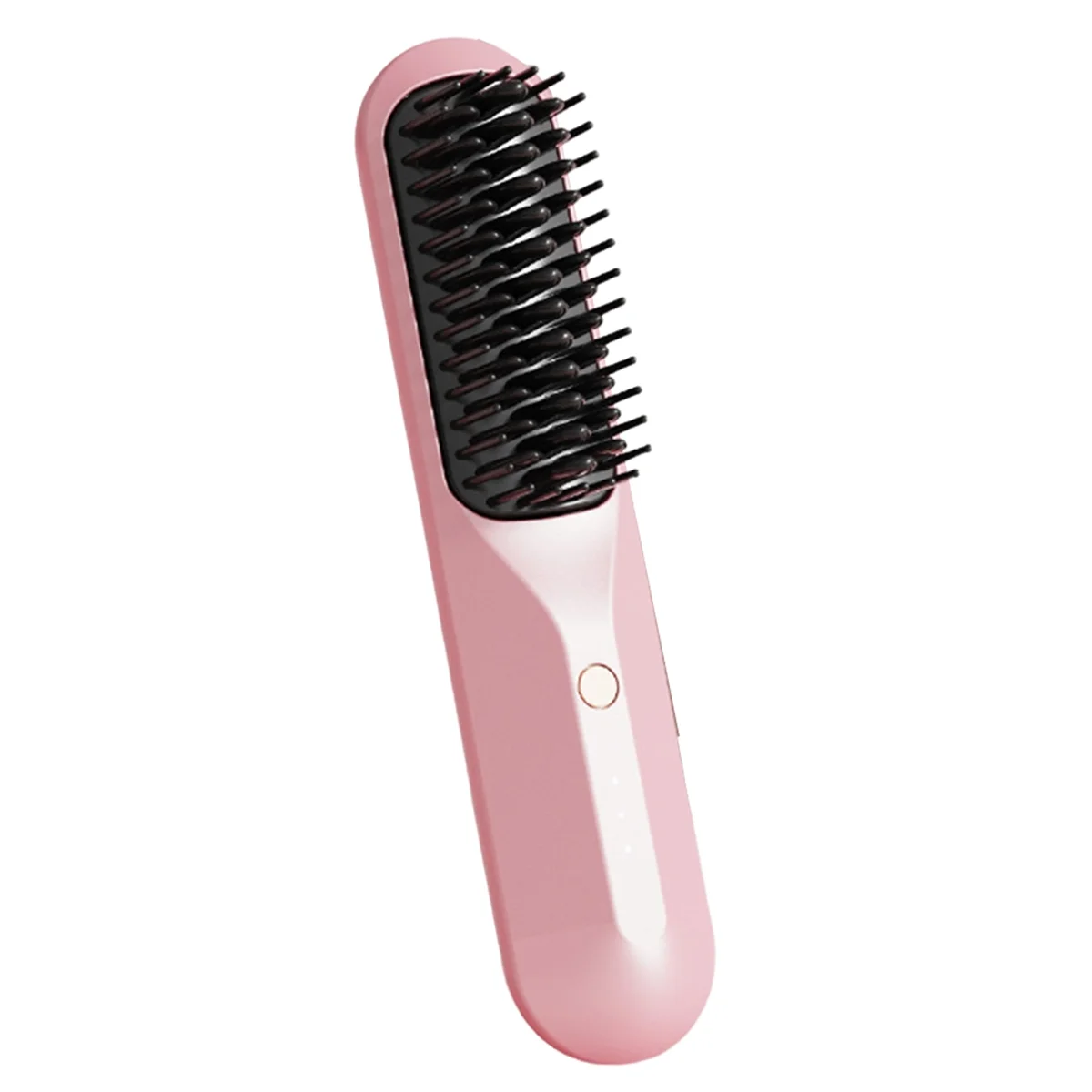 Rechargeable Hot Comb Cordless Hair Brush Straightener Heat Pressing Combs Electric Comb Anti Burn Fast Heating-B