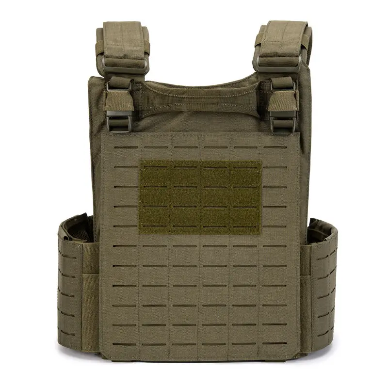 1000d Nylon Chaleco Tactico Vest Ranger-Green Tactical Gear 25x30cm Plate Carrier Molle Tactical Vest for Outdoor Hunting