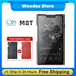 SHANLING M8T Tube Portable HIFI Music Player Android High-Resolution MP3 Bluetooth Walkman 2* 4191EQ 2* 4499EXDAC chips