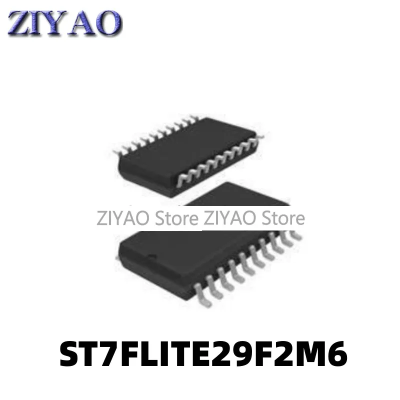 

5PCS ST7FLITE29F2M6 SOP20 pin mount microcontroller chip, electronic component chip