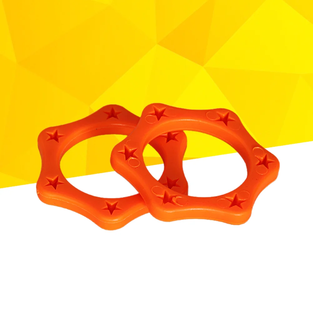 5 stks Ringen Rubber Handmicrofoon-slip Bescherming Cover Ringen Accessoires (Willekeurige Kleur)