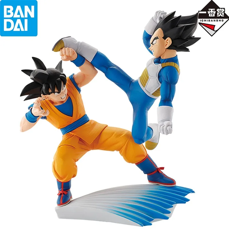 Ichiban Kuji Dragon Ball Anime Figure, Prix DAIMA, Goku, Vegeta, Modèle d'action, Jouets à collectionner, Cadeau, 19cm, En stock