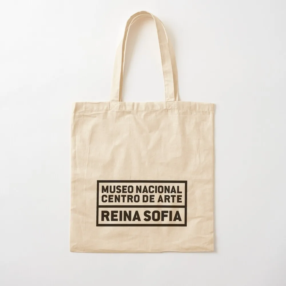 El机 1/4 Centro de Arte Reina Sofia Tote Bag supermarket składana torba kobieta 2025 płócienna torba z grubej bawełny