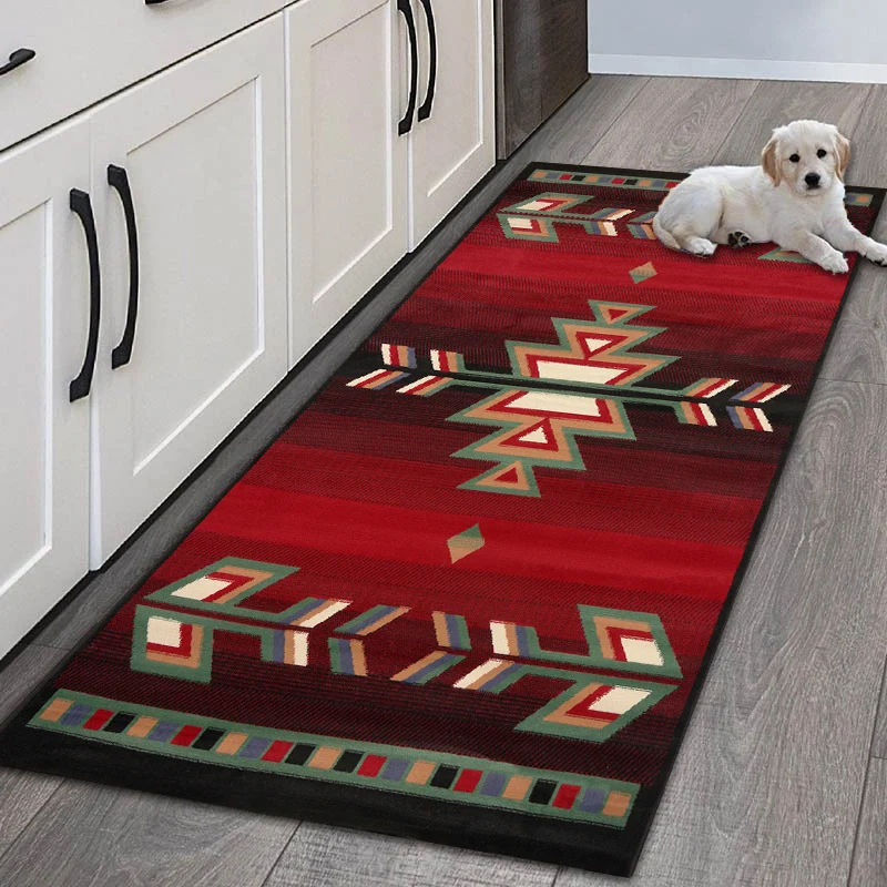 Nordic Morocco Pattern Carpet Kitchen Mats Floor Area Rug for Bathroom Entrance Door Mat Rugs Anti-slip Mats Home Decorations