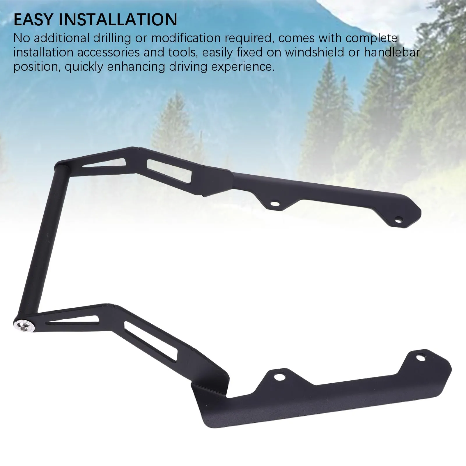 دراجة نارية الملاحة لتحديد المواقع القطب تصاعد قوس عالية القوة استبدال المعادن لأبريليا SR GT200 GT 200 2022-2025