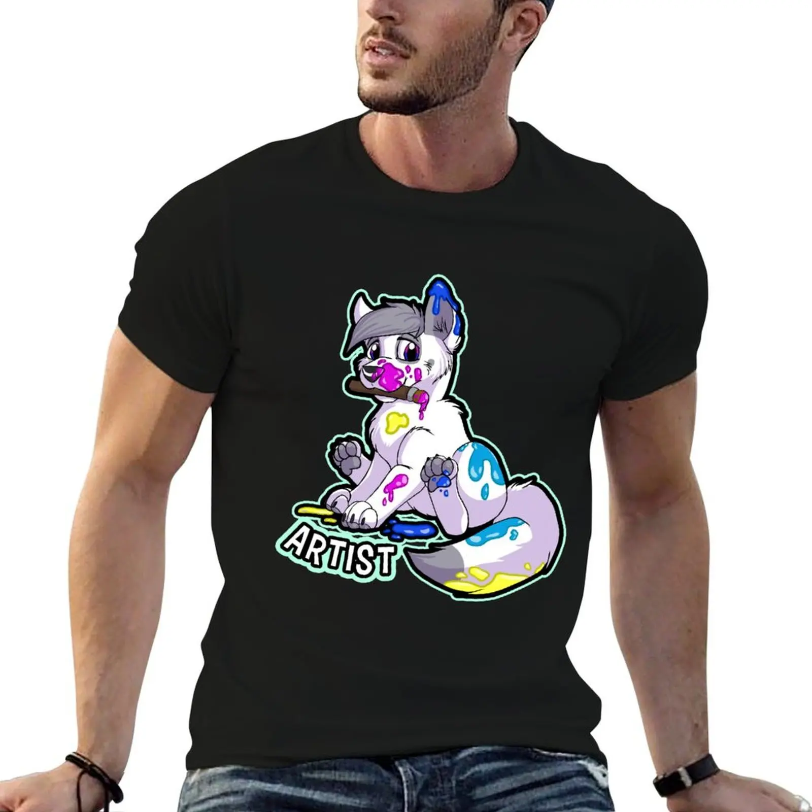 Artist T-Shirt Odor Resistant Short Sleeve Top