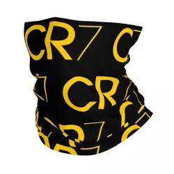 Cristiano Ronaldo Portugal CR7 Bandana Neck Gaiter Printed Balaclavas Wrap Scarf Multi-use Headwear Hiking Unisex Adult Washable