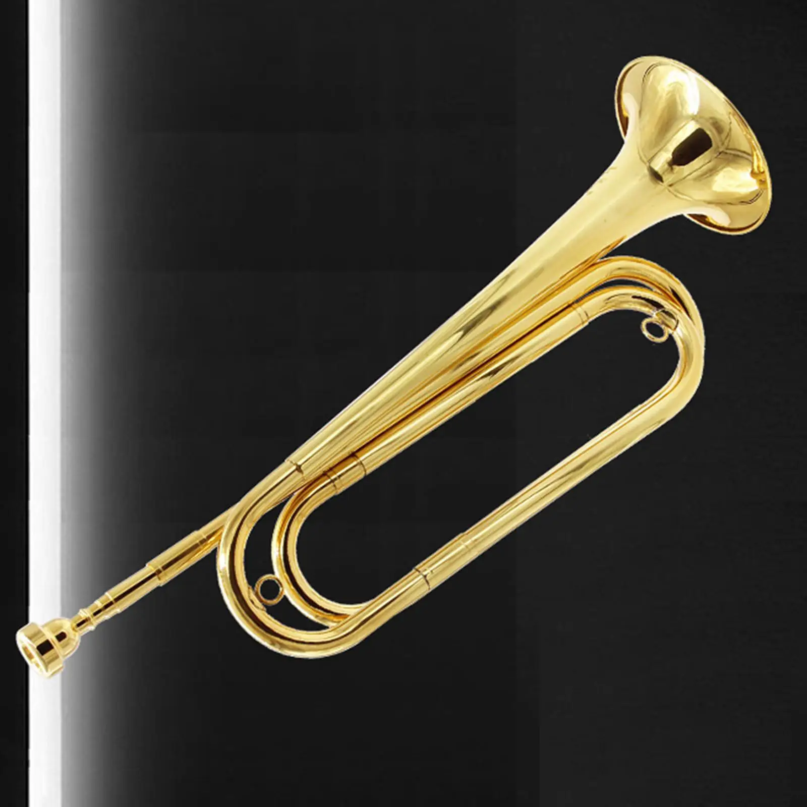 Trumpet Musical Instrument Scout Bugle for Band Orchestra Cavalry