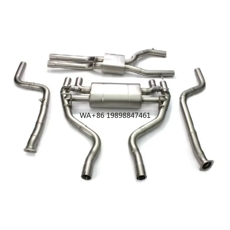 

High Performance Exhaust System with Electronic Valve Muffler and Drain Pipe Suitable for BMW M2 M2c G87 N55 F87