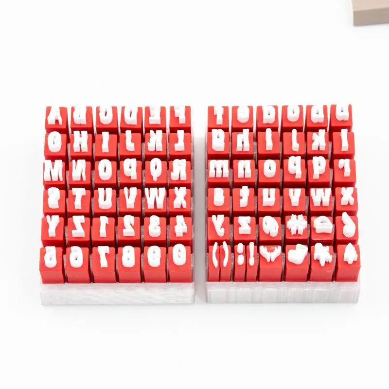 Weihnachtliches Alphabet-Stempelset aus Ton, Kleinbuchstaben-Formen für DIY-Polymer-Ton, Töpferwaren, handgefertigte Bastelwerkzeuge – Detail 3