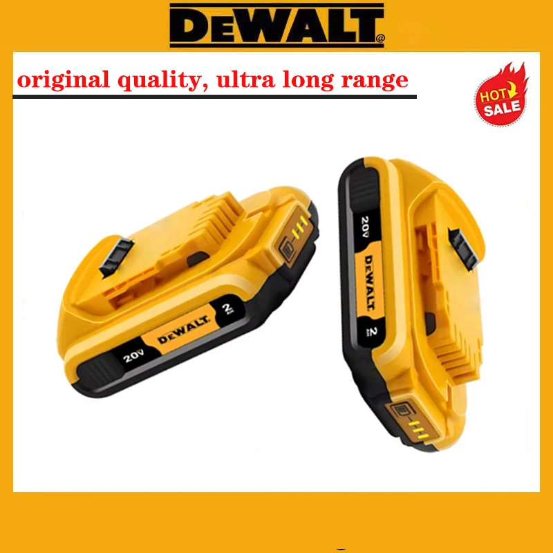 

Dewalt 20V 2Ah lithium-ion battery for Dewalt Power Tool DCB206 DCB205 DCB204 DCB184 DCB200Tool for battery replacement