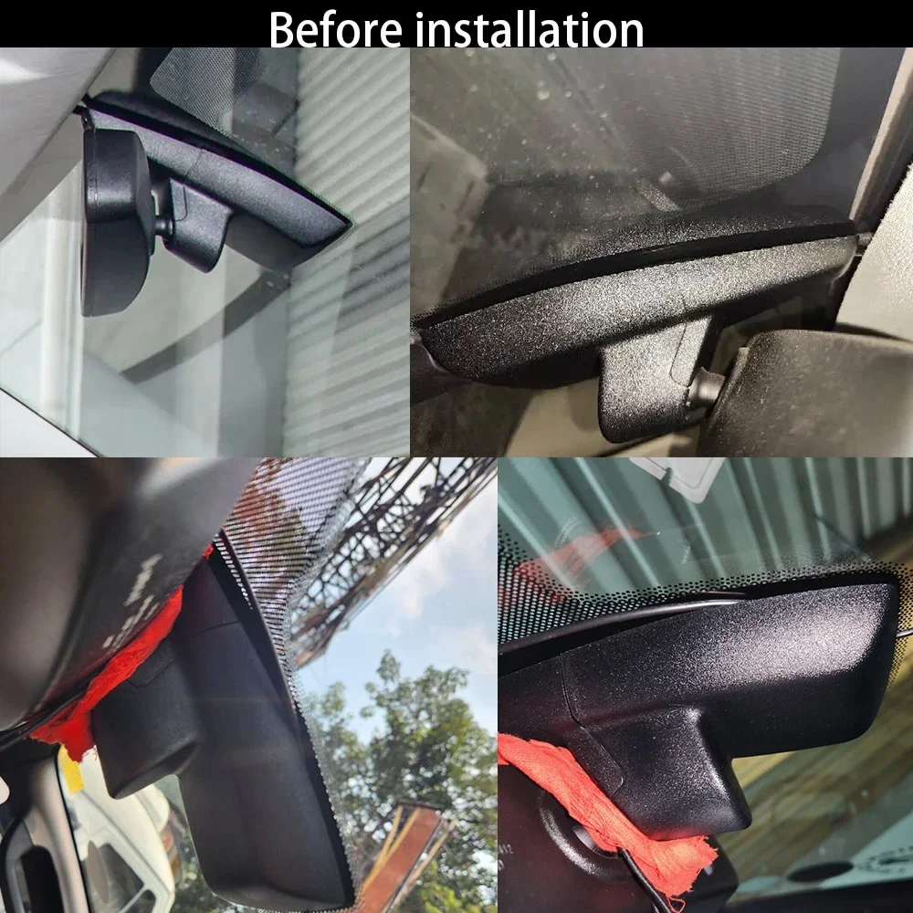 ZJCGO 4K Car DVR Dash Cam Wifi Front Rear Camera 24h Monitor for Ford EcoSport Endeavour Everest U375 UA B515 2012~2021