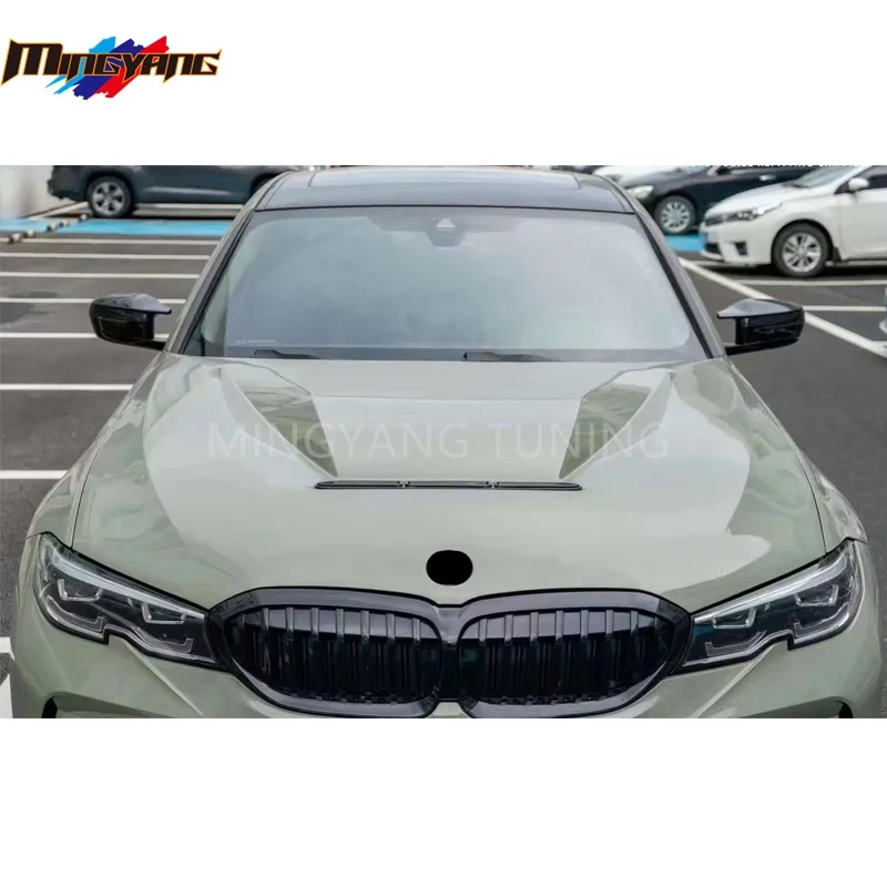 

Factory Hot Selling High Quality 2018-2022 Car Accessories Engine Cover Bonnet Hood Bodykit for 3 Series G20 G28 Upgrade CS Sty