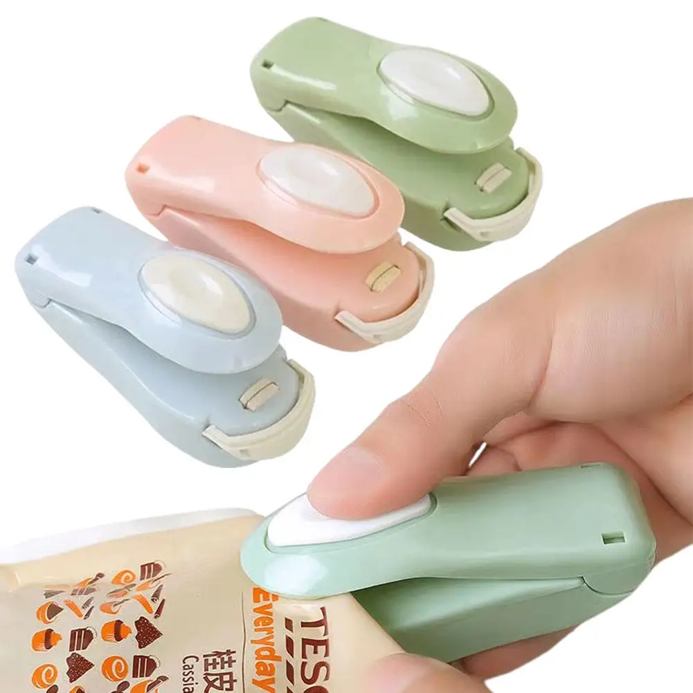 Mini Sealer Small Household Plastic Sealing Machine Mini Seal Hand Bag Sealing Snack Portable Machine Press Plastic R4M3