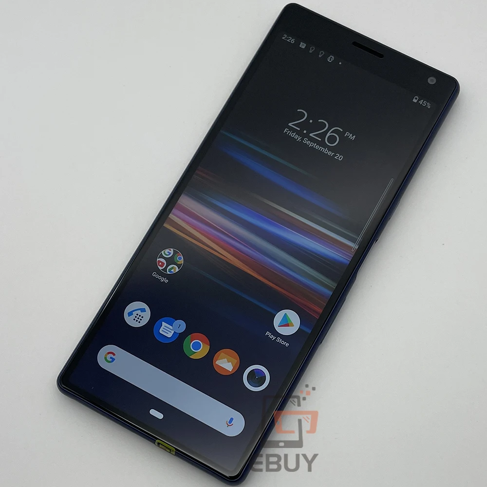 Оригинальный мобильный телефон Sony Xperia 10 i3113 i4113 4G, одинарный/двойной SIM-карты, 6,0 дюйма, 3 ГБ ПЗУ, 64 ГБ, разблокированный мобильный телефон с отпечатками пальцев