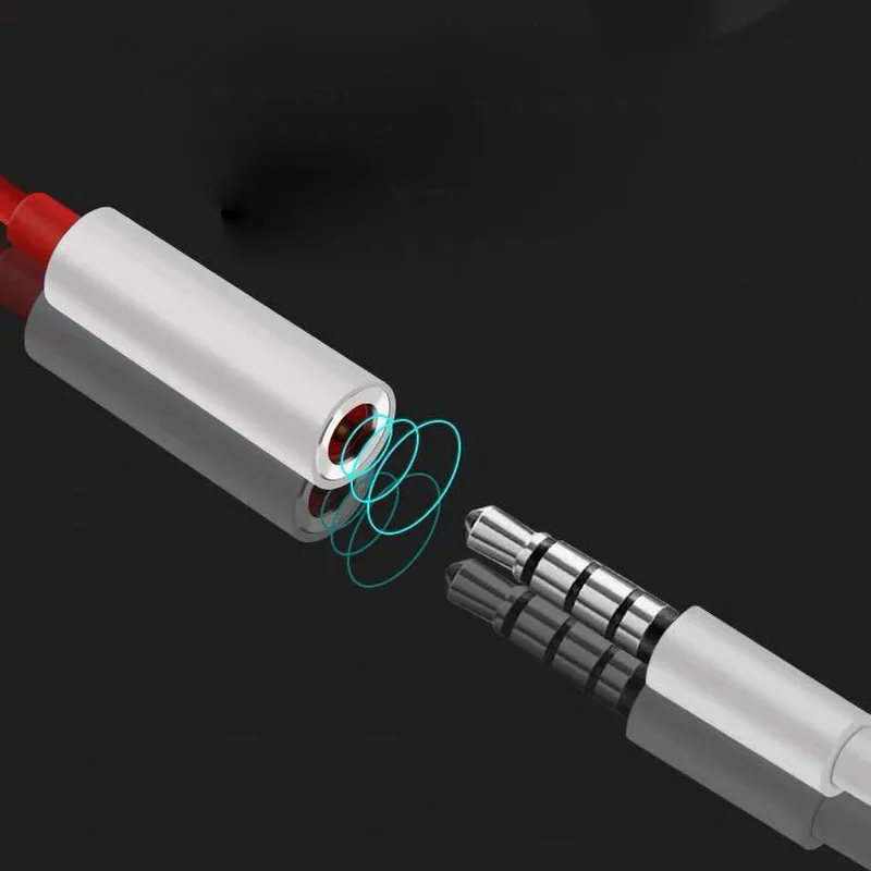 Type C To 3.5mm Earphone Converter Audio Cable Adapter One Plus Headset Connector for Oneplus 6T 7 Pro USB C To 3.5 Aux Adapter