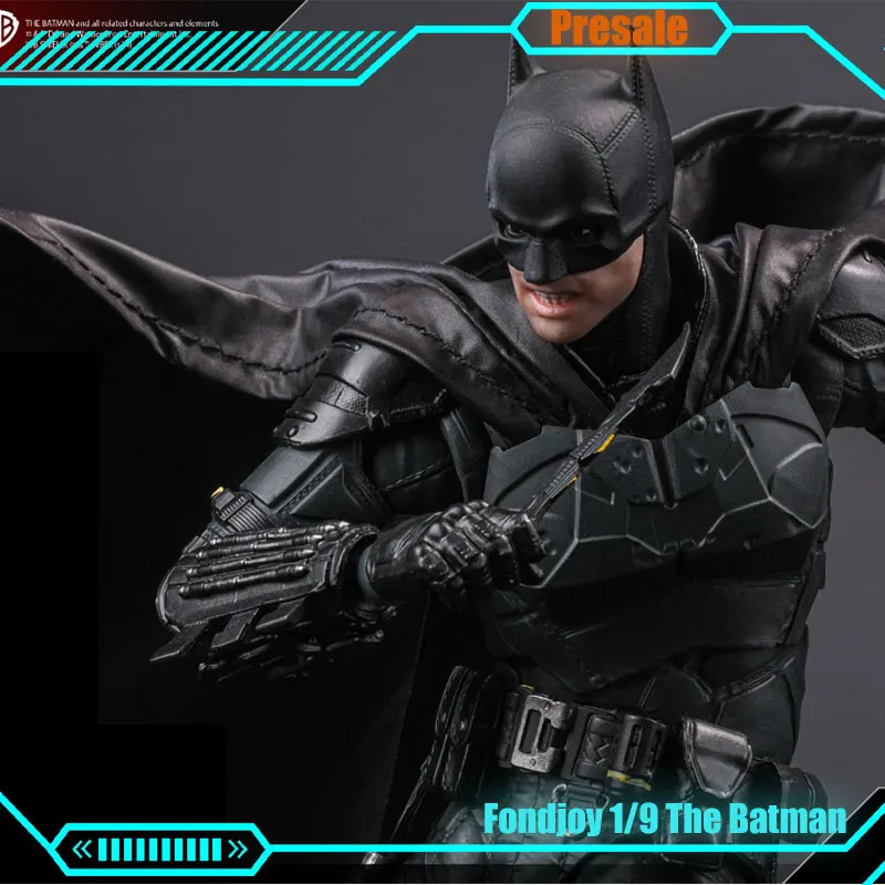 Presale Original Fondjoy 1/9 Batman Action Figure Dc Justice League Batman Anime Figure Detective Comics Model Joint Movable Toy